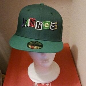 Green Yankees 59FIFTY Fitted Cap